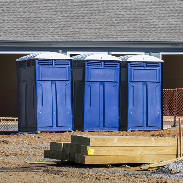 is there a specific order in which to place multiple portable restrooms in Herald Harbor MD